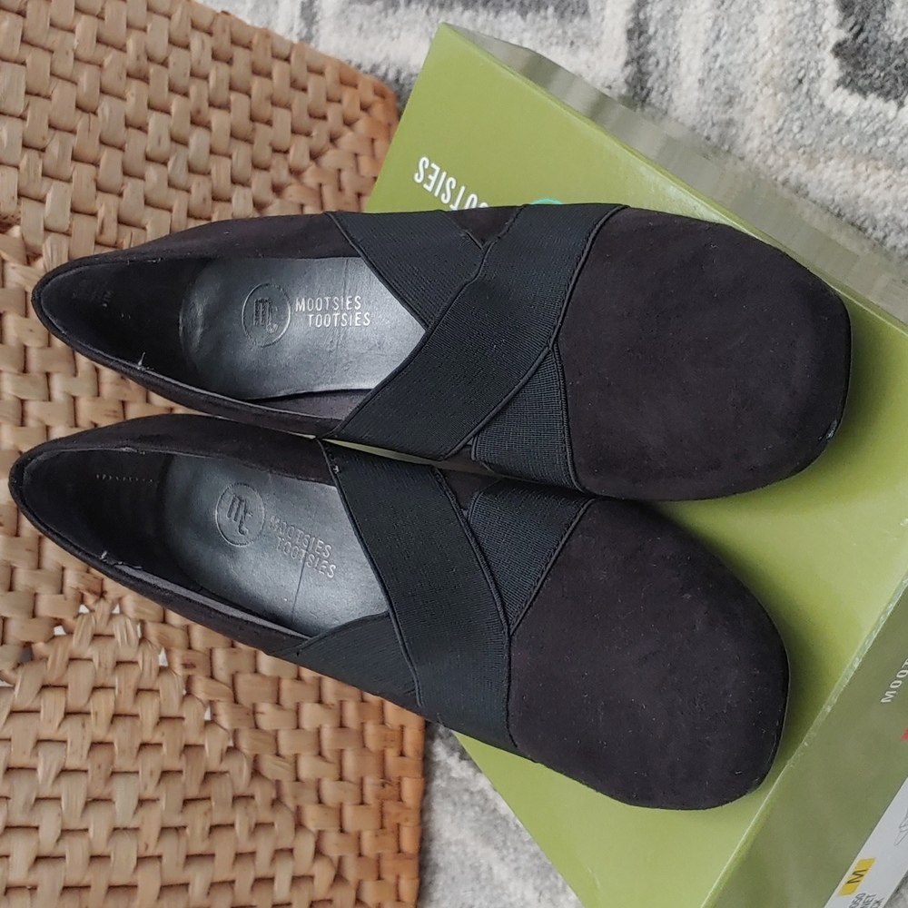 Mootsies Tootsies 7M Black women's high heel